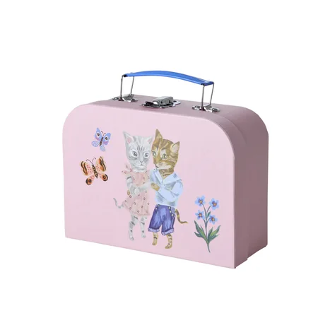 Rice Kartonkoffer 3er-Pack Nathalie Lété Druck, Rosa