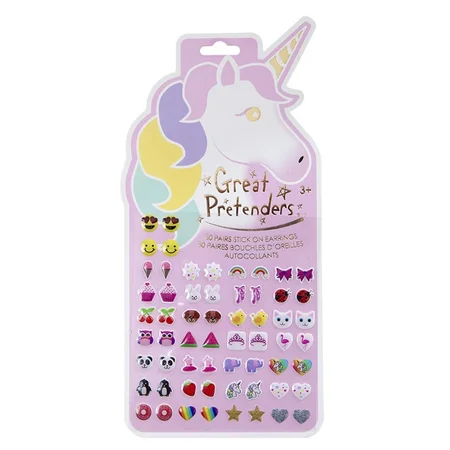 Great Pretenders Ohrringe Sticker, Einhorn