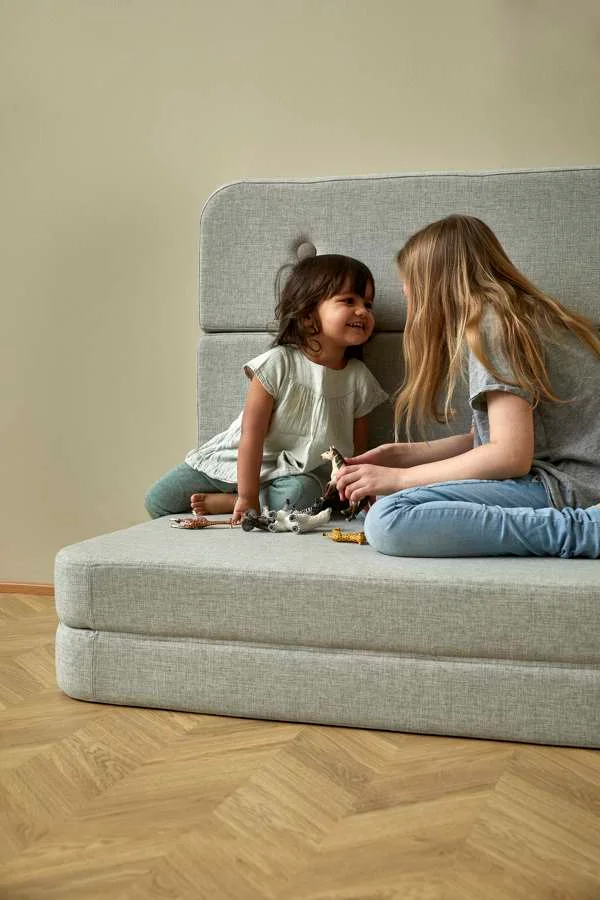 3-Fold Sofa 140 cm, beige, byKlipKlap