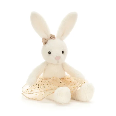Jellycat bamse, Glistening Belle Kanin - 21 cm