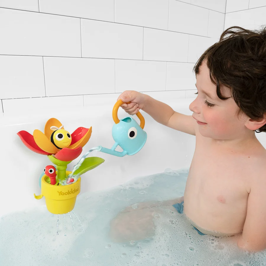 Yookidoo Peek-A-Bee, Blume für Badewanne