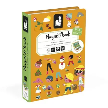 Janod Magnetbuch, Die vier Jahreszeiten