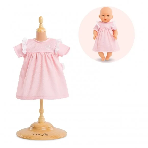 Corolle dukketøj, mon premier rosa kjole- 30 cm