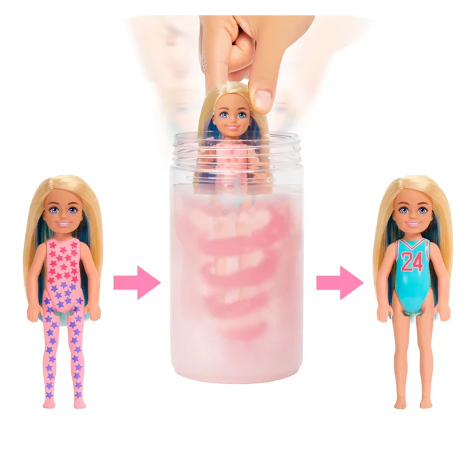 Barbie Color Reveal Chelsea Sporty