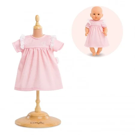 Corolle dukketøj, mon premier rosa kjole- 30 cm