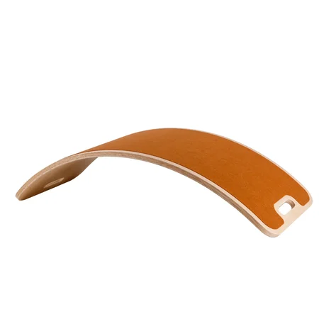 CurveLab Balancebord mit Filz, Perfect Arc - hellbraun