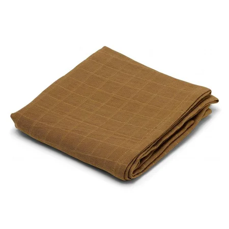 Konges Sløjd muslin svøb, Dark Honey