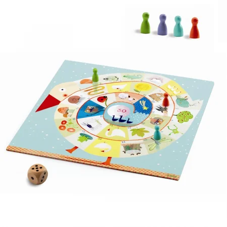 Djeco Spielkoffer mit dem Gänsespiel und Ludo