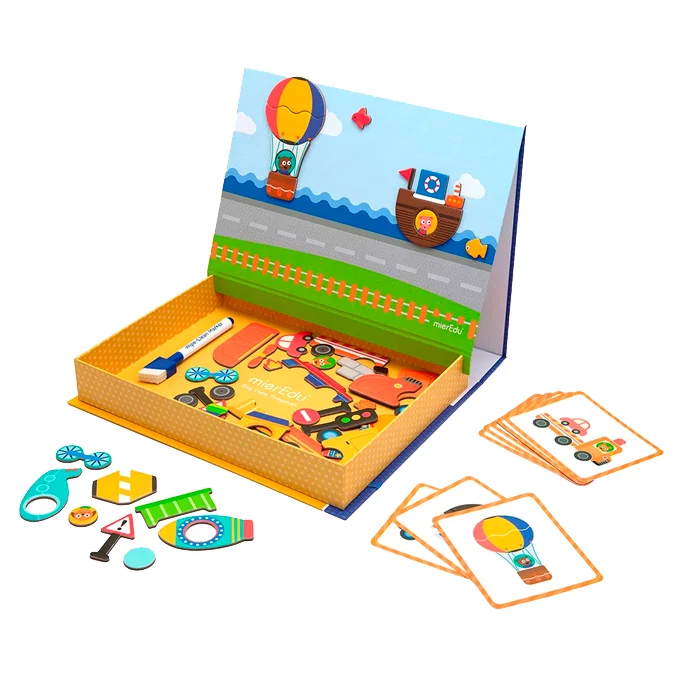 mierEdu, magnetisches Spielzeug "Transportmittel"