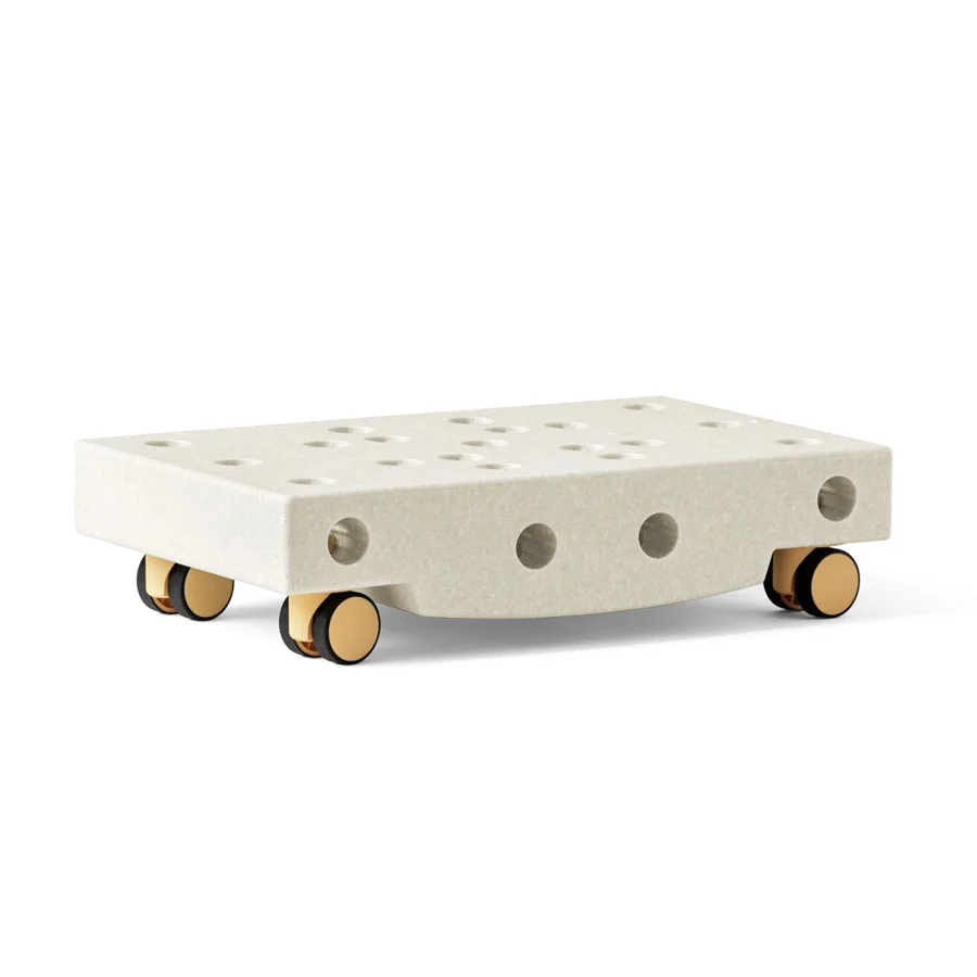 MODU Rollbrett, 5 Teile - Sand Grey/Honey Yellow