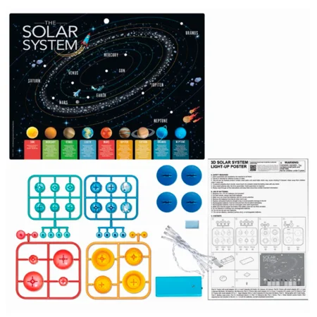 4M 3D-Solarsystem Light Up Poster