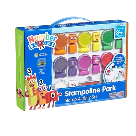 Learning Resources Numberblocks, Aktivitätsset mit Stempeln