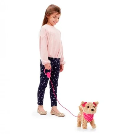 Happy Pets Cream Hundewelpe an der Leine - Terrier