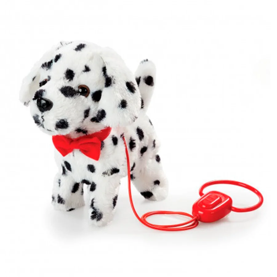 Happy Pets Cream Hundewelpe an der Leine - Dalmatiner