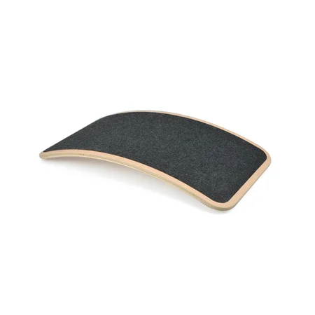 CurveLab Balancebord mit Filz, Little Arc, grau