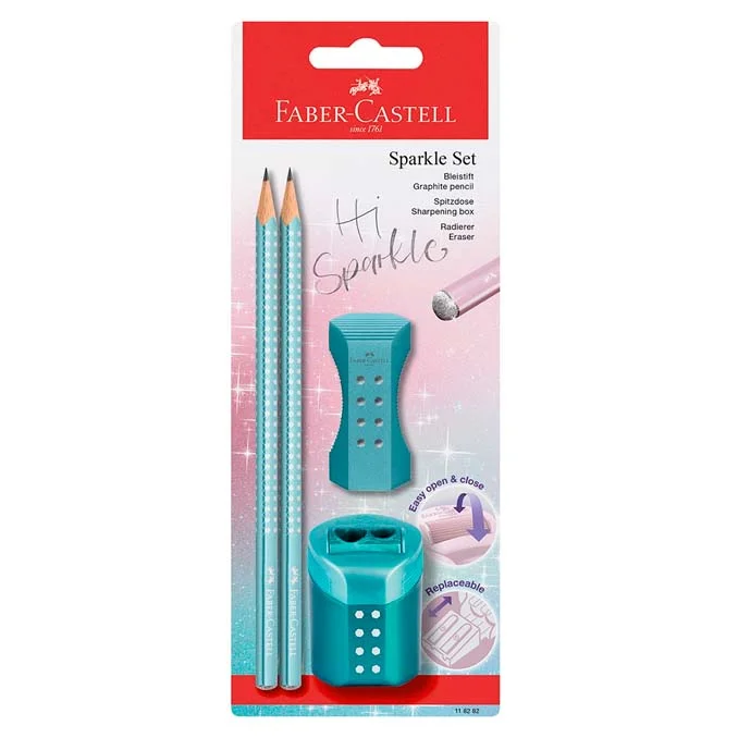 Faber-Castell Sparkle skrivesæt, ocean