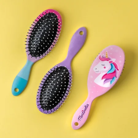 Haarbürste mit Einhorn, verschiedene Varianten, Martinelia 