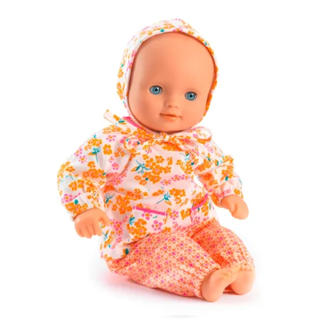 Djeco Pomea Puppenkleidung - Set mit Mütze, Hanako