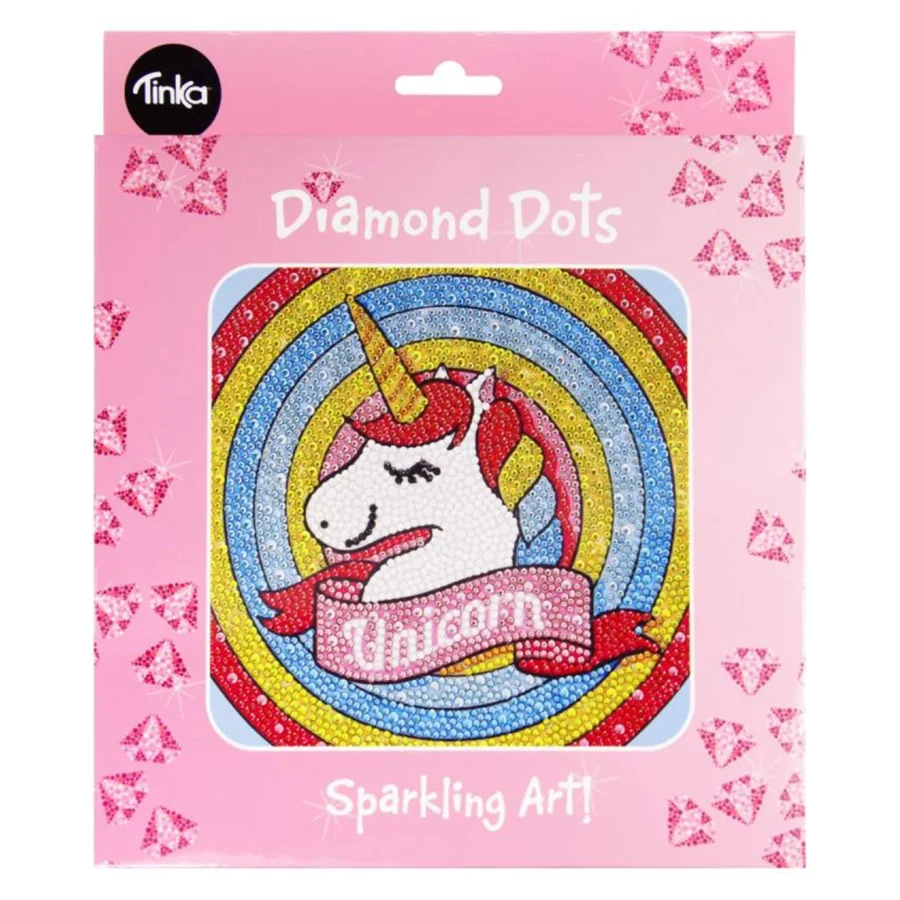 Tinka Diamond Dots Einhorn, multi