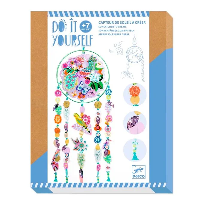 Djeco Sonnenfänger zum Aufhängen, Paradiesvogel