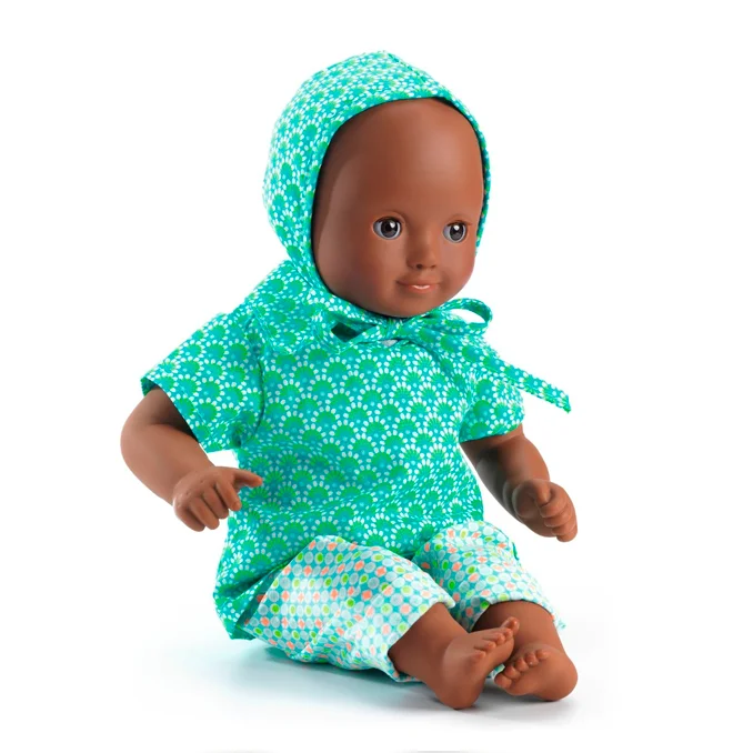 Djeco Pomea Puppenkleidung, Set mit Haube, Zazen