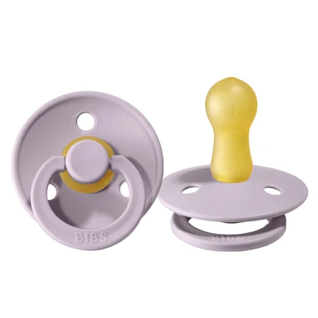 Bibs rund sut, str 2 - Dusky Lilac