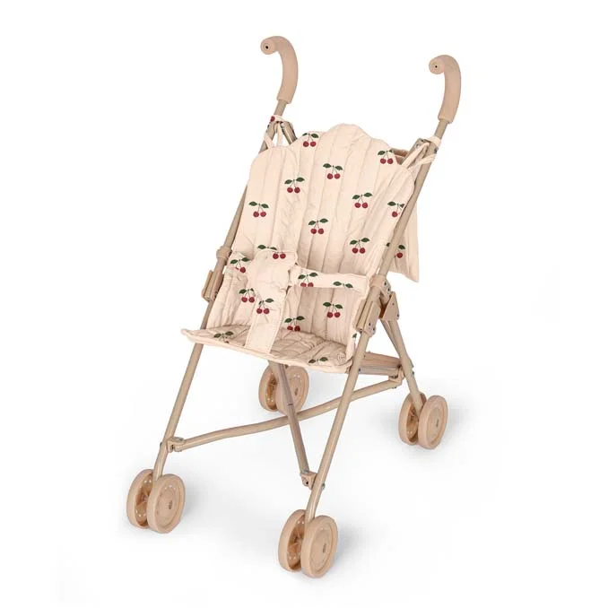 Konges Sløjd Puppenbuggy "Doll Stroller", ma grande cerise