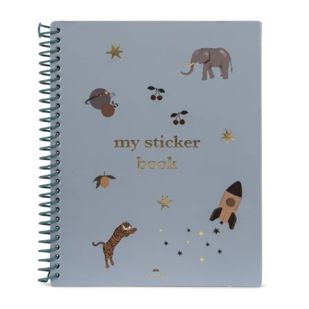 Stickeralbum, green, Konges Sløjd 