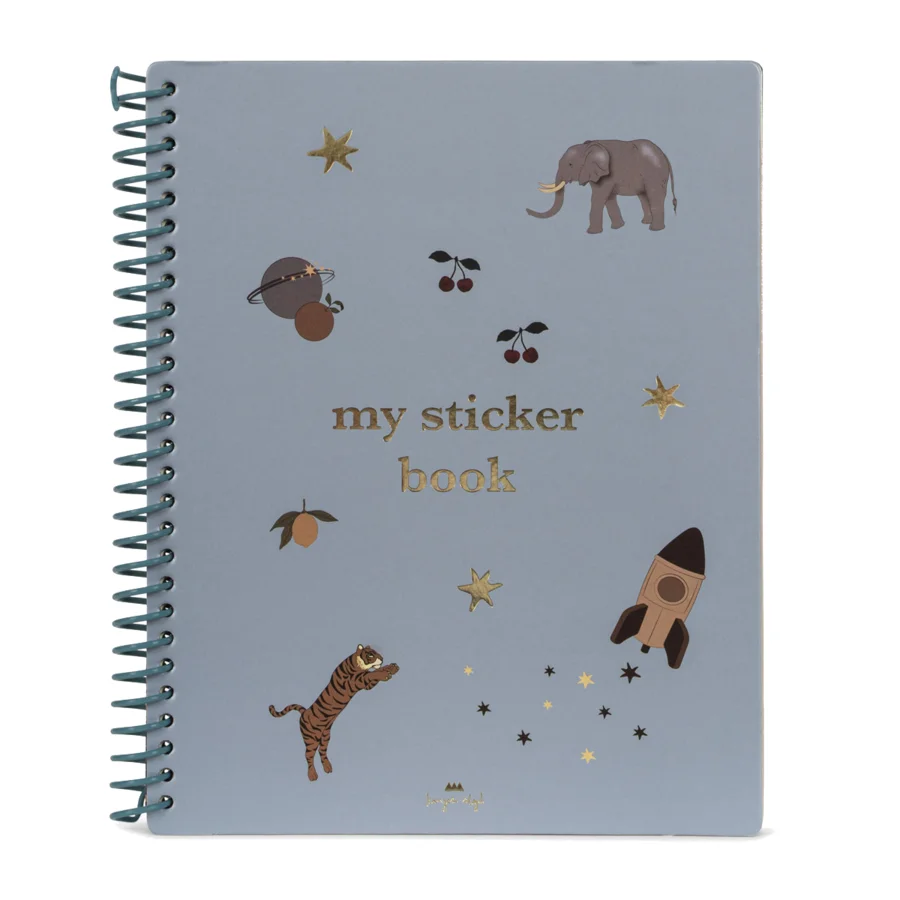 Stickeralbum, green, Konges Sløjd 