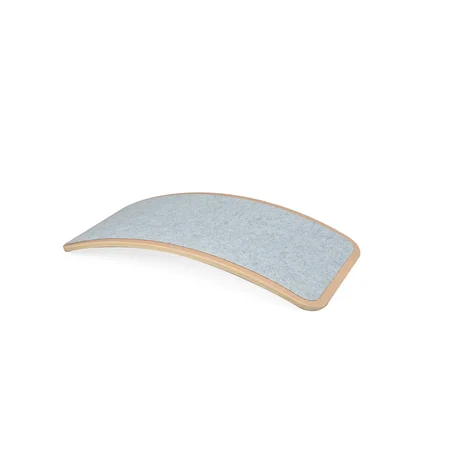 CurveLab Balancebord mit Filz, Little Arc -hellgrau