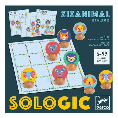 Djeco Spiel Sologic, Zizanimal