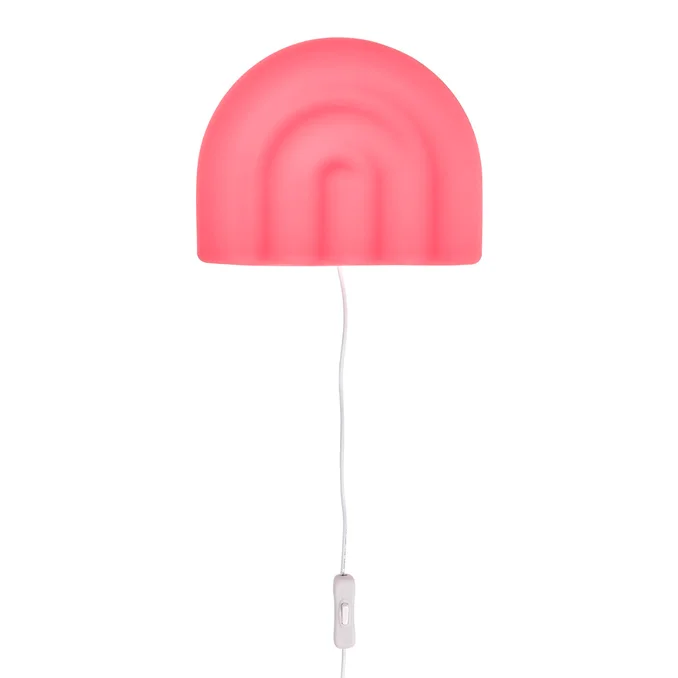 OYOY Rainbow Wandlampe, cherry red