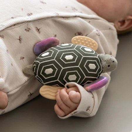Sebra Activity-Rassel mit Spiegel, Turbo die Schildkröte