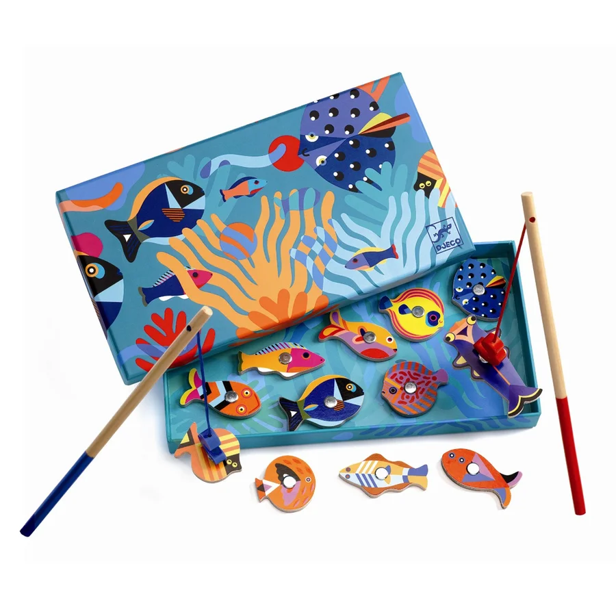 Djeco fiskespil, graphic