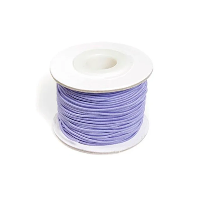 Gummiband 25 m, lavendel