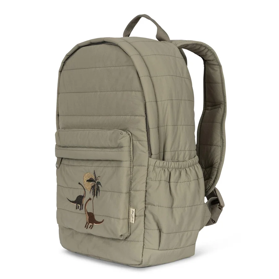Konges Sløjd Juno gesteppter Midi-Rucksack, laurel oak