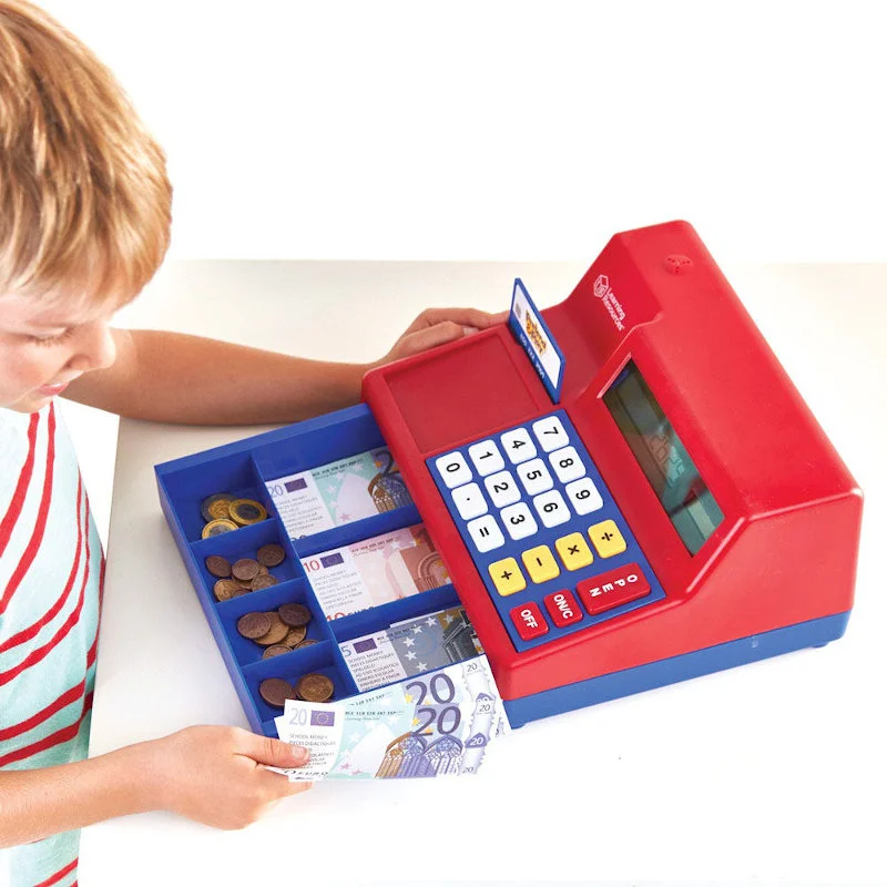 Learning Resources kasseapparat m.regnemaskine og penge