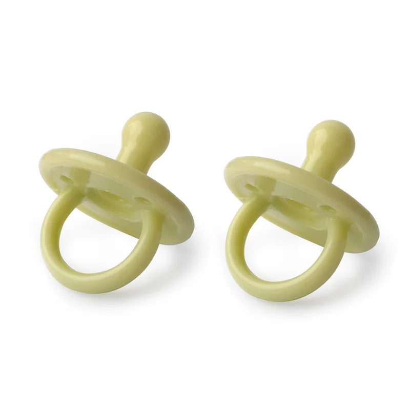 Filibabba 2er-Pack Silikonschnuller, pistachio