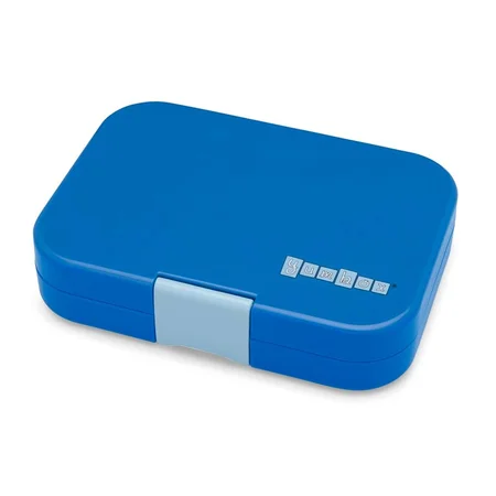 Yumbox Panino madkasse m. 4 rum, True Blue - Shark tray