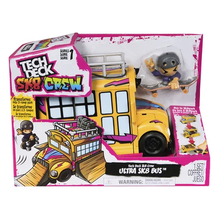 Tech Deck 2-in-1 Transforming Ultra Sk8 Bus