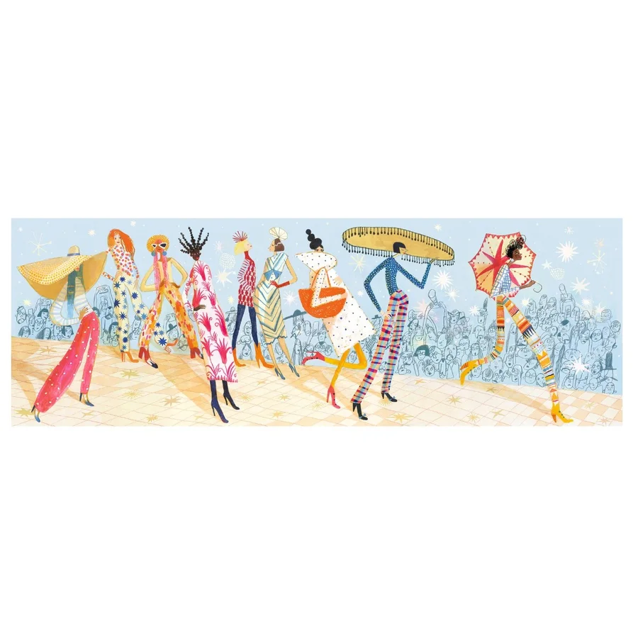 Djeco Galerie-Puzzle - Modenschau