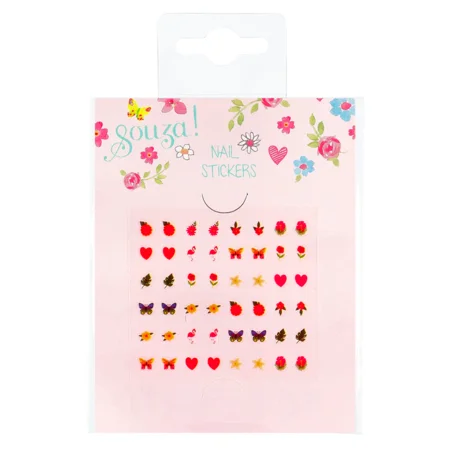Souza Neglestickers blomster