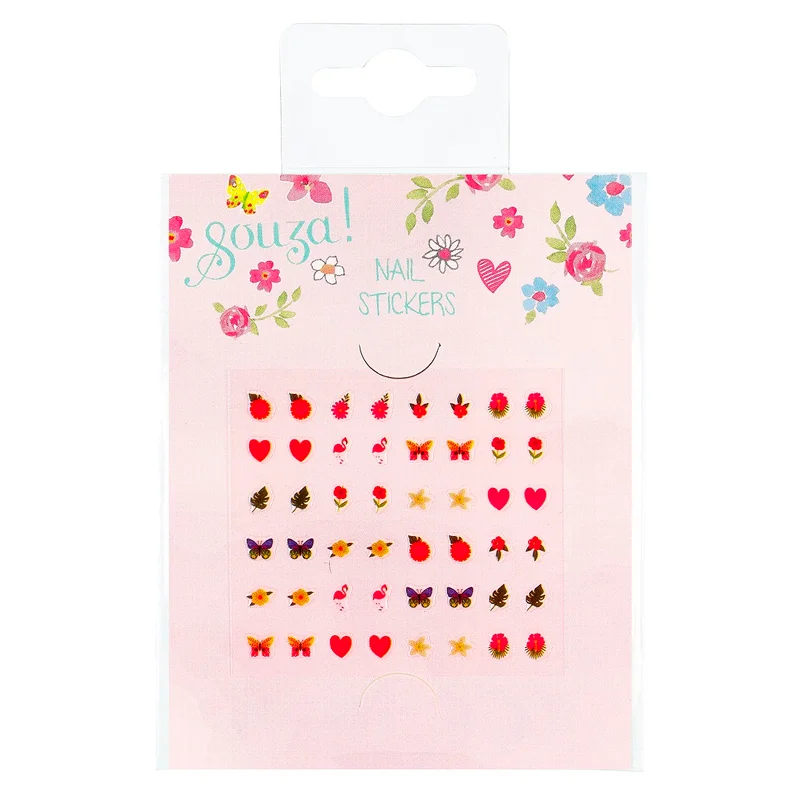 Souza Neglestickers blomster