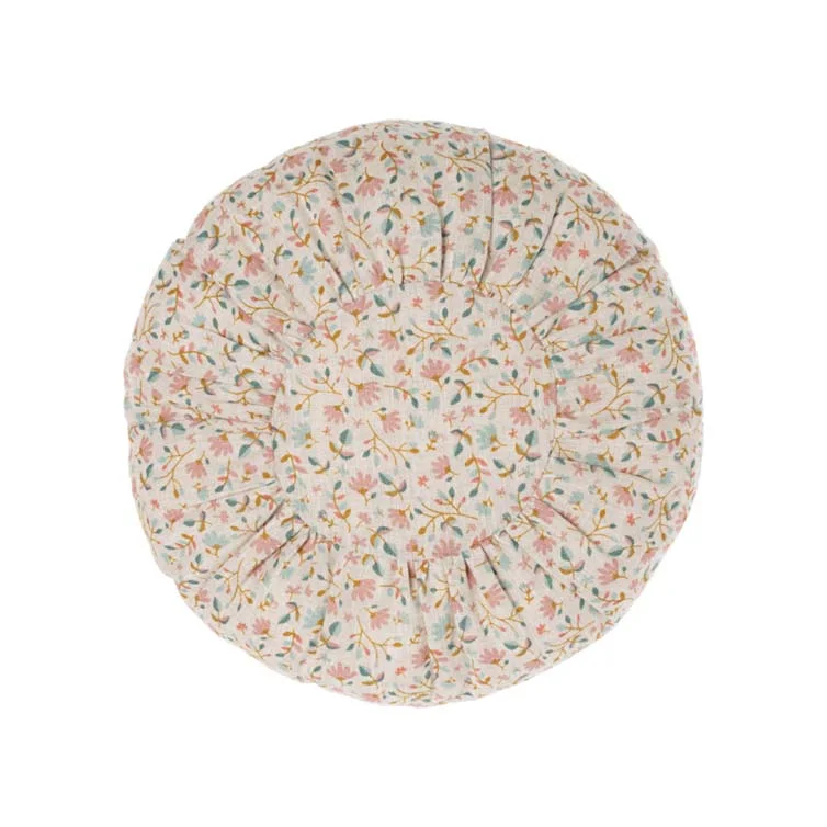 Maileg rund pude, lille - Blomster