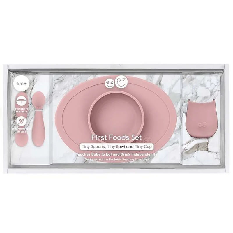 EZPZ First Foods sæt, rosa