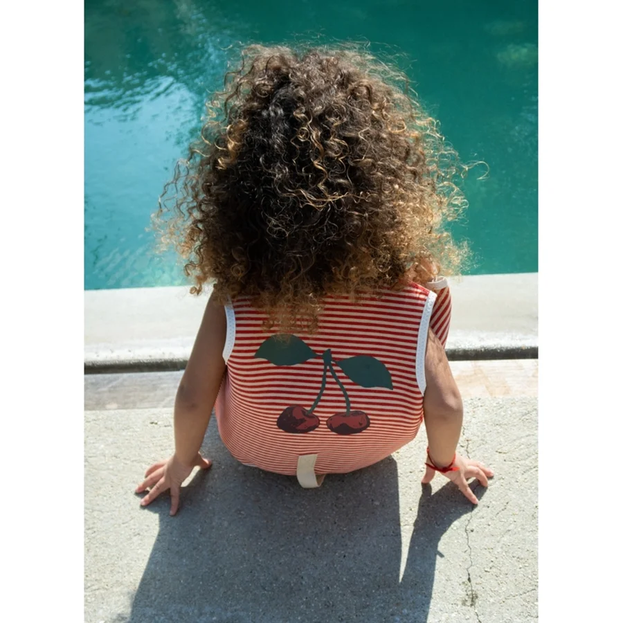 Neopren Glitter Schwimmweste, glitter stripe, Konges Sløjd 