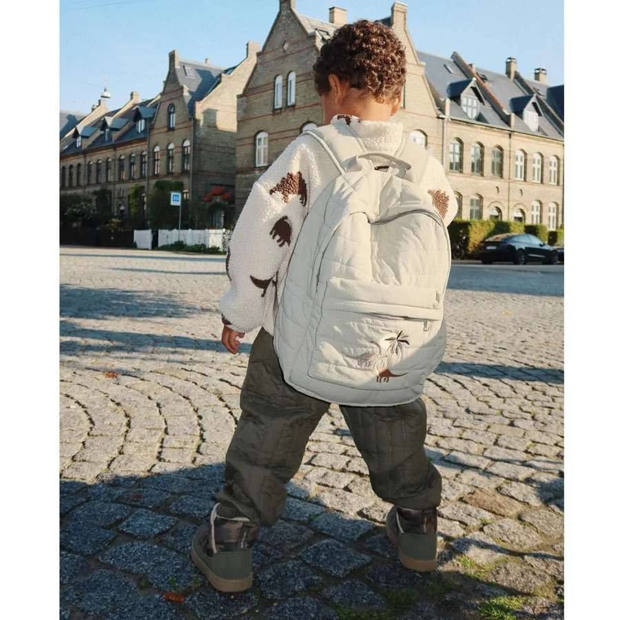 Konges Sløjd Juno gesteppter Midi-Rucksack, laurel oak