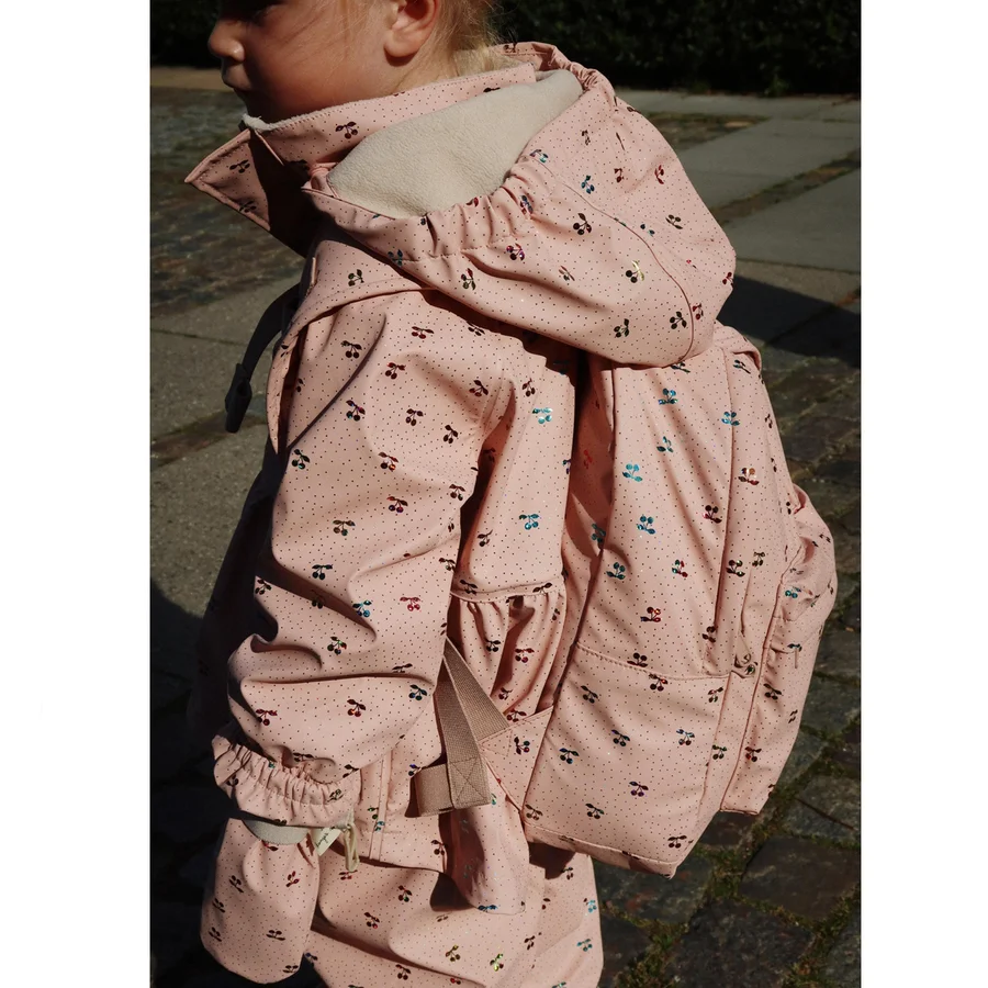 Konges Sløjd Rainy Midi-Rucksack, fairy cherry