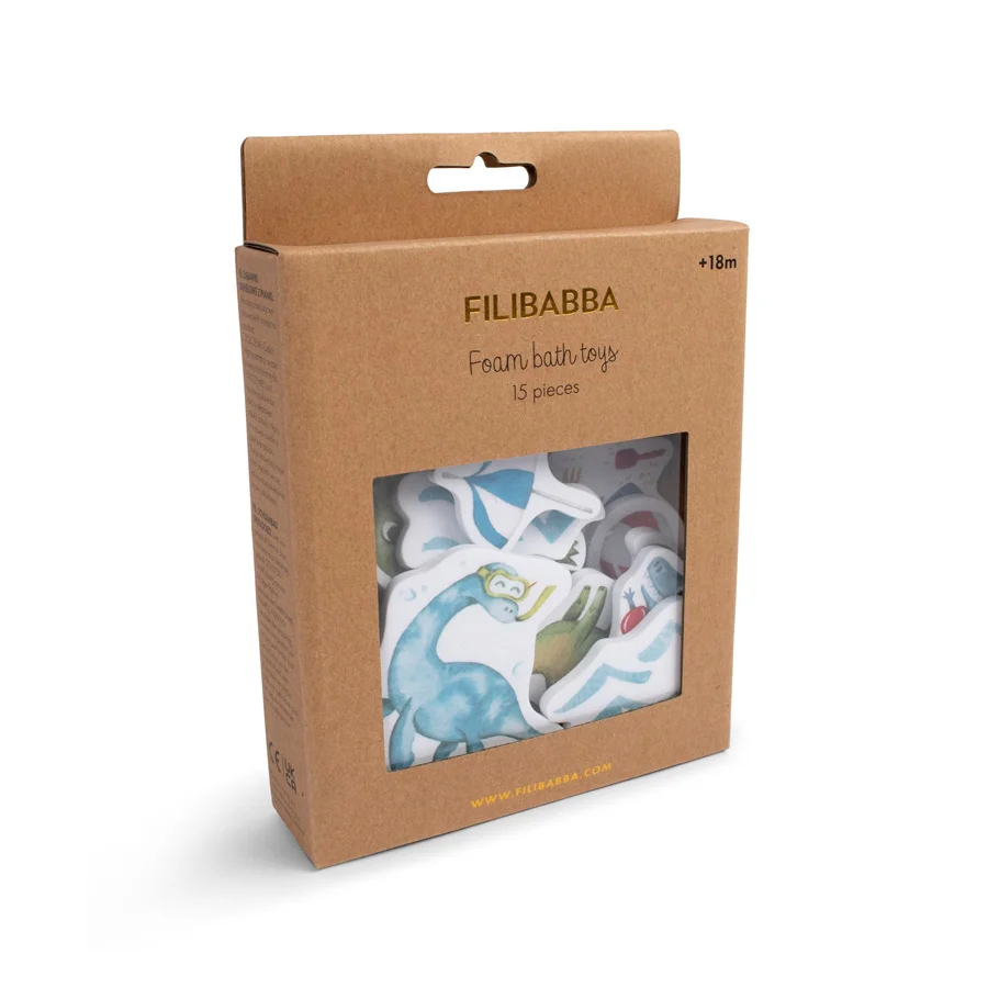 Filibabba Schaumstoff-Badespielzeug, Dino-Strand
