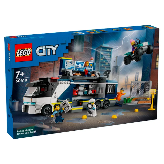 LEGO® City, Polizeitruck mit Labor